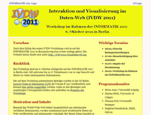Tablet Screenshot of ivdw2011.visualdataweb.org